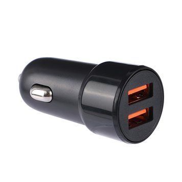 Автомобильное зарядное устройство SKYDOLPHIN 2*USB-A 15 Вт SZ29, черный SKYCCSZ29BK фото