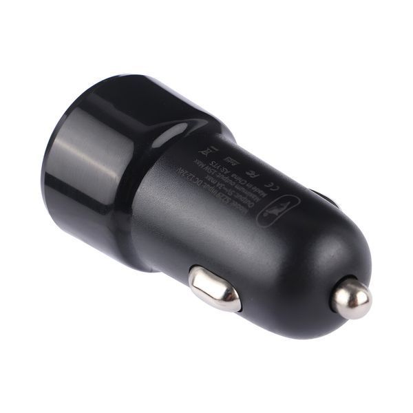 Автомобильное зарядное устройство SKYDOLPHIN 2*USB-A 15 Вт SZ29, черный SKYCCSZ29BK фото