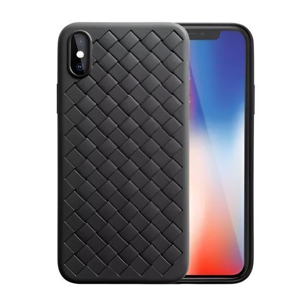 Helmet Case TPU Woven iPhone Xs Max, Black HMT-CTIPXSMWBK foto