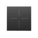 Moes Zigbee Star Feather Smart Push Button Switch 4 Gang (Neutral Wire), Grey ZS-SF-EU4-GY-MS foto 1