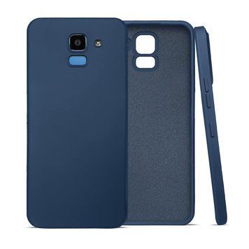 Helmet Case TPU Suede Samsung J6 (2018), Dark Blue HMT-CTSJ6SUDB foto