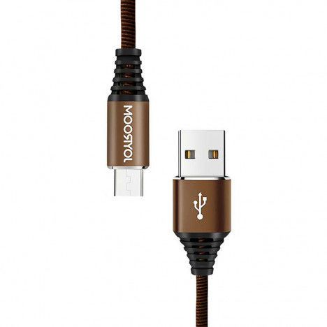 Кабель JOYROOM Armor S-L316 micro-USB 2A, 1м коричневый ID999MARKET_5739994 фото