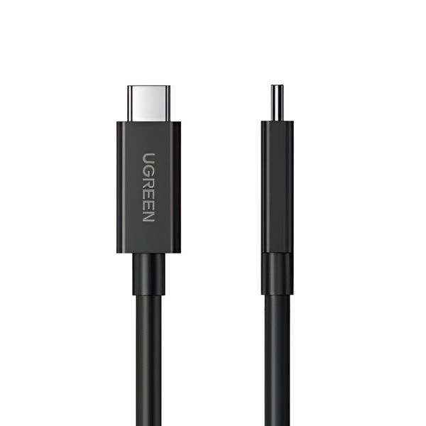 UGREEN Кабель Type-C &mdash; Type-C Thunderbolt 4, 40 Гбит/с, 0,8 м | US501, черный 30389 фото