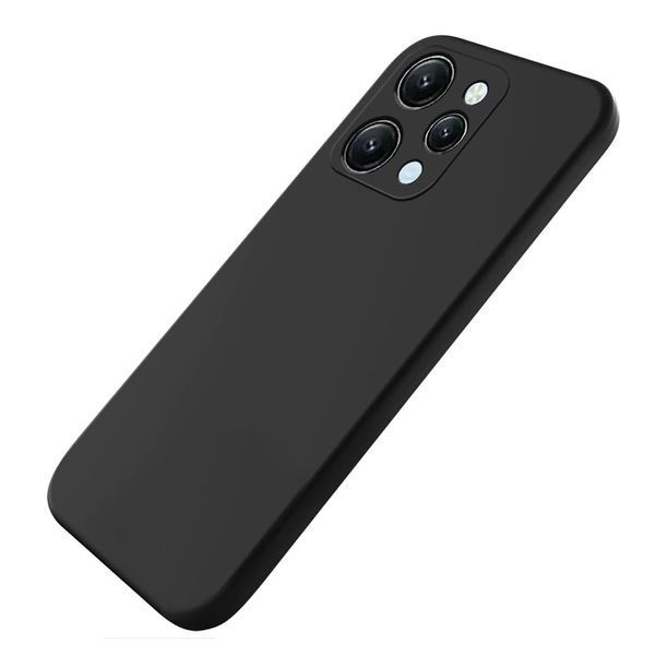 Helmet Case Liquid Silicone Redmi 12, Black HMTCLSXR12BK foto