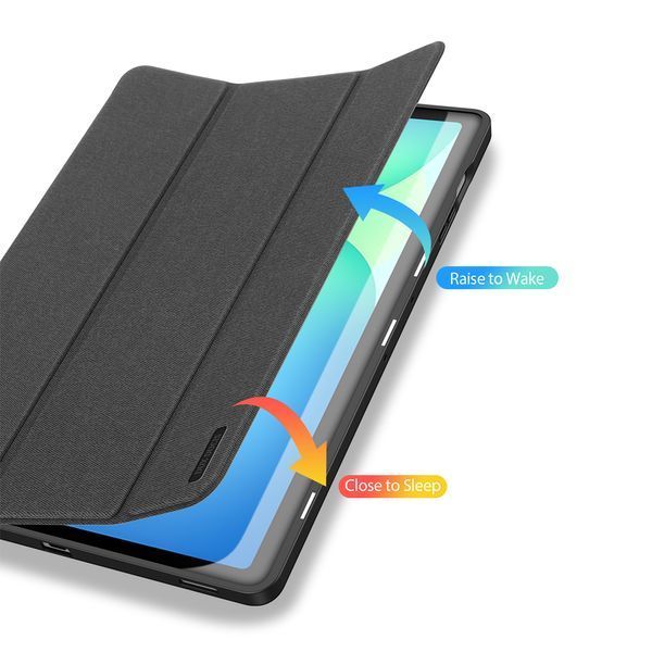 Чехол для планшета DUX DUCIS Samsung Tab S10 FE Plus DOMO, черный DDSAMSTABS10FEPSBK фото