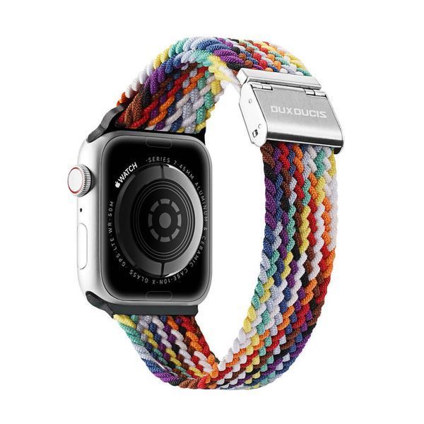 DUX DUCIS Strap Mixture II Version Apple Watch 42MM/44MM/45MM, Rainbow DUDUSMV42MMRB фото