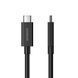 UGREEN Кабель Type-C &mdash; Type-C Thunderbolt 4, 40 Гбит/с, 0,8 м | US501, черный 30389 фото 2