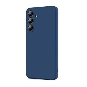 Чехол WOO Жидкий силикон Samsung A25 5G, Синий WOOCLSSAMA25BL фото
