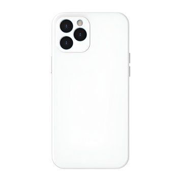 Baseus Case Liquid Silicone Gel Protective iPhone 12 Pro, White _ WIAPIPH61P-YT02 фото