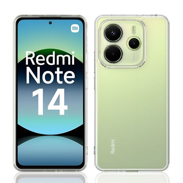 WOO Case TPU Soft Xiaomi Redmi Note 14 Pro 4G, Clear WOOCSCXRNP144CL foto