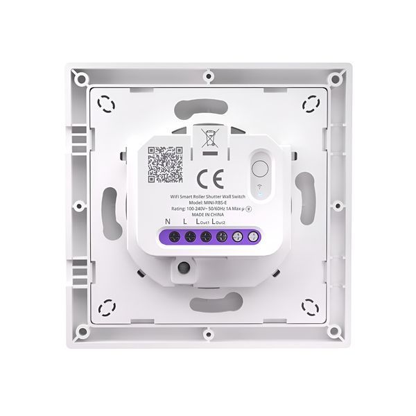 Sonoff Matter Over Wi-Fi Smart Roller Shutter Wall Switch MINI-RBS-E 6920075743432 foto