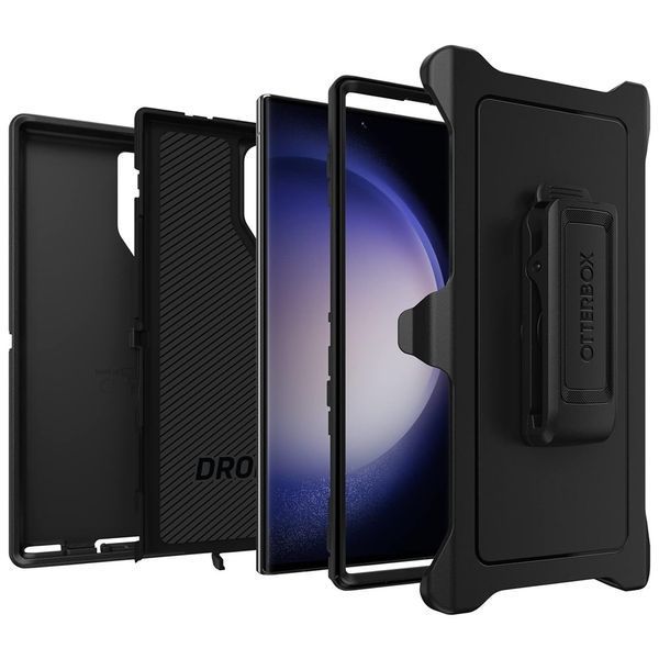 OtterBox Case for Samsung S23 Ultra Defender DROP+, Black 77-91064 foto