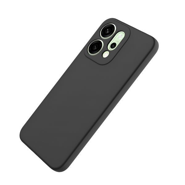 WOO Case Liquid Silicone Oppo Reno 14, Black WOOCLSR14BK foto