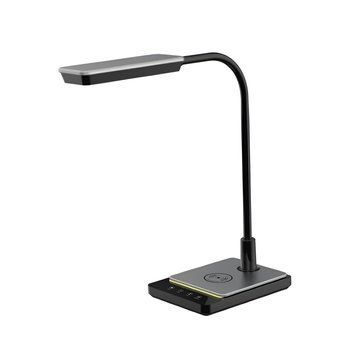 Светодиодная лампа Maxcom ML3100 с индуктивным зарядным устройством мощностью 10 Вт, черная _ ML3100BLK фото