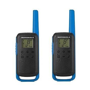 Motorola Walkie-Talkie TalkAbout T62, Twin, 16 каналов, 8 км, синий/черный T62BL фото