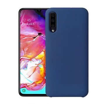 Чехол для шлема Liquid Silicone Samsung A30S, Синий _ HMT-CLISSA30SBL фото