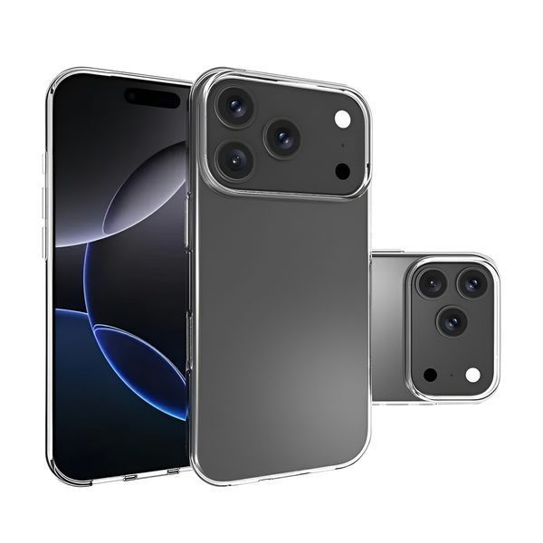 WOO Case Soft TPU iPhone 17 Pro Max/ iPhone 18 Pro Max, Clear WOCASOIP17PMCL foto