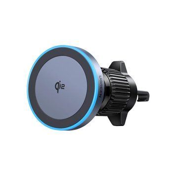 UGREEN Автомобильное зарядное устройство Wireless Qi2 15 Вт, вращение на 360 градусов, черный | W708 35970 фото