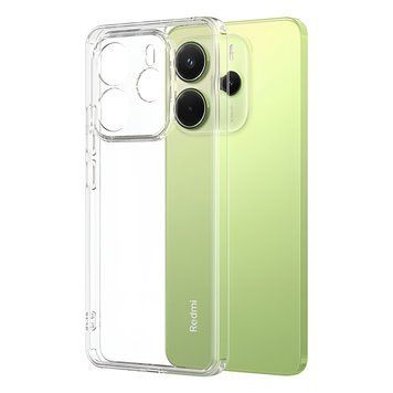 Чехол WOO TPU Soft Xiaomi Redmi Note 14 4G, Clear 163,3 x 76,6 x 8,2 мм WOOCSCXRN144CL фото