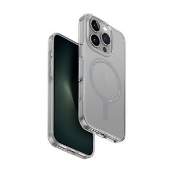 Чехол Uniq для iPhone 16 Pro Hybrid Clario (ECO) с зарядкой Magclick, прозрачный UNIQ-IP6.3P(2024)-CLARMCL фото
