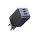 UGREEN Nexode GaN Air Mini Charger 2*Type-C+USB-A 65W X553, Black 35042 foto 1