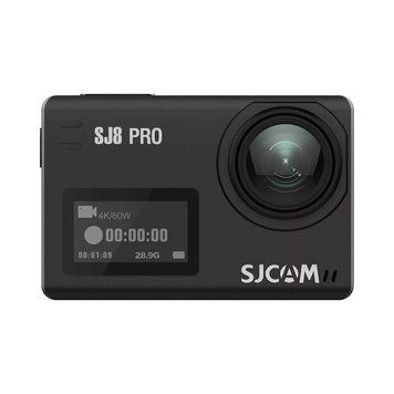 Экшн-камера SJCAM SJ8 PRO, гироскопический стабилизатор Sixaxis, водонепроницаемый корпус, 4K60fps, аккумулятор: 1200 мАч, Wi-Fi: 5 ГГц, 2,4 ГГц, черный SJ-SJ8PRO фото