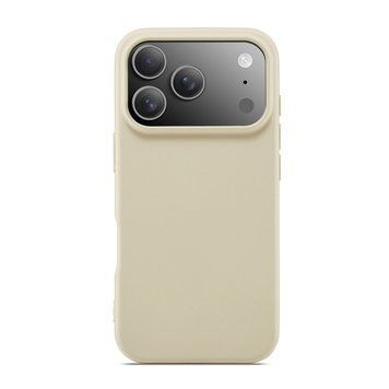 Чехол WOO Liquid Silicone iPhone 17 Pro Max, Beige _ WOOLSCMIP17PMBE фото