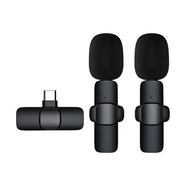 K9 Mini 14, 2,4 ГГц, разъем типа C для беспроводного микрофона с адаптером, черный K9MWMTBK фото