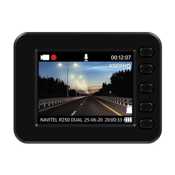 Автомобильный видеорегистратор Navitel R250 Dual + задняя камера NAVR250DUAL фото
