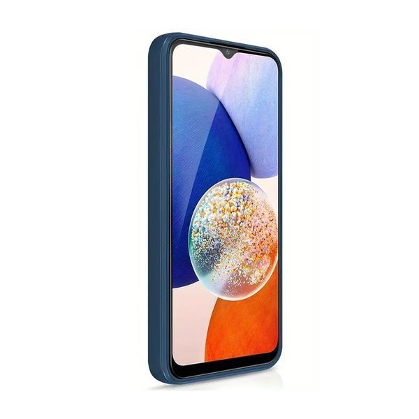 Чехол для шлема Жидкий силикон Samsung A05S, синий HLMTCLSSAM05SBL фото