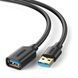 UGREEN USB 3.0 Extension Male Cable 3m | US129, Black 30127 foto 2