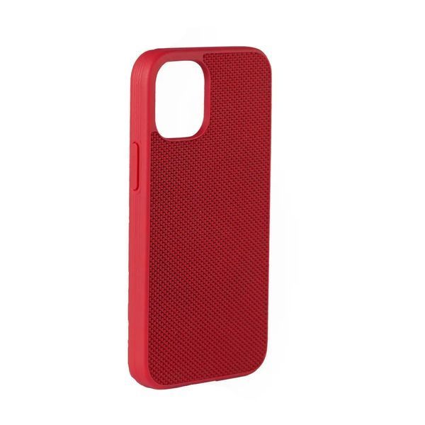 Helmet Case TPU Nylon Series iPhone 12 Mini, Red HMT-CTIP12MNSRD foto