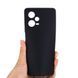 Helmet Case Liquid Silicone Redmi Note 12 5G, Black HMTLSCXRN125GBK foto 2