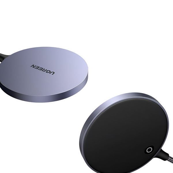 UGREEN Wireless Magnetic Charger for iPhone 15W CD245, Grey 30233 foto