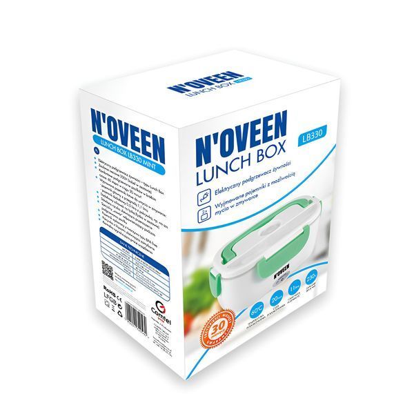 NOVEEN Lunch Box LB330 220-240 Volt,23x16x10,5 cm,INOX interior,Power 40 W Mint LB330 foto
