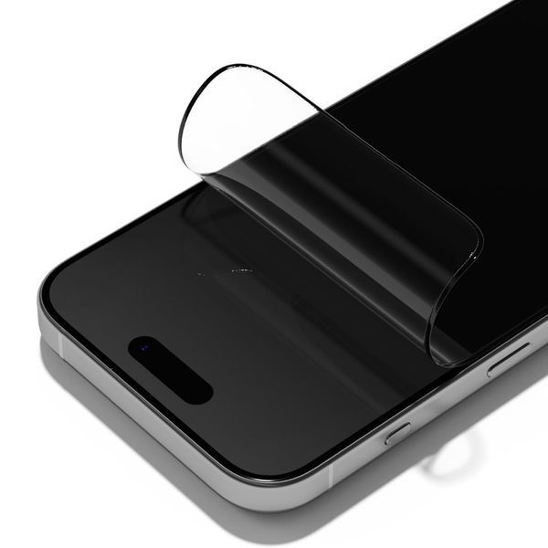 RhinoShield 3D Impact Screen Protector for iPhone 15 Pro Max Alignment Frame, Clear SPE01298H3 foto