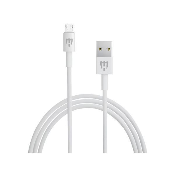 Настенное зарядное устройство для шлема с кабелем USB-Micro-USB 2xUSB 2,4 А, белый HMT-WCMC2UWH фото
