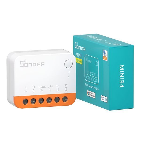 Sonoff Wi-Fi Smart Switch MINIR4 Extreme (Требуется нейтраль) 6920075740202 фото