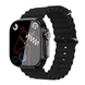 Charome Smart Watch HD Call T8s Ultra Max, With 2 Straps, Black CHSMWAT8SUBK foto 1