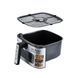 Raf Air Fryer R.5350, Transparent Window, 7L,1600W, Black R.5350 foto 3