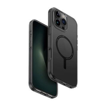 Чехол Uniq Clario для iPhone 16 Pro Max Hybrid Clario (ECO) с зарядкой Magclick, дымчатый UNIQ-IP6.9P(2024)-CLARMSM фото