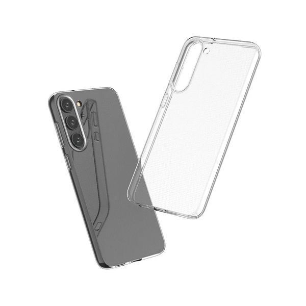Чехол для шлема TPU Soft Samsung S23 Plus, прозрачный HMTSCTSS23P фото