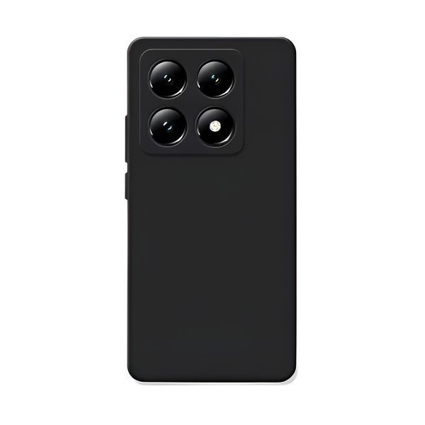 Чехол WOO Silicone Neo Soft для Xiaomi 14T, черный WOOCLSX14TBK фото