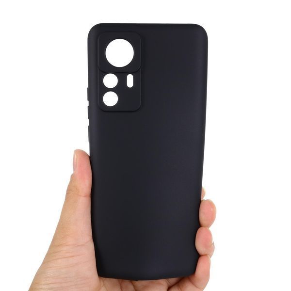 Helmet Case Liquid Silicone Xiaomi 12T/12T Pro, Black HMTLSCX12TBK foto