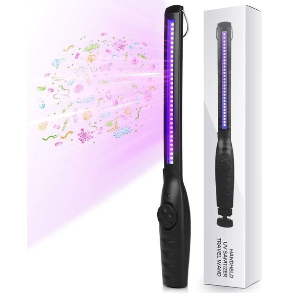 Portable Desinfection UV Lamp Black ACCEXPUVLM foto