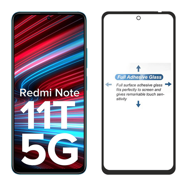 Helmet Glass 4D Redmi Note 11T, черный HMTDGRN11TBK фото