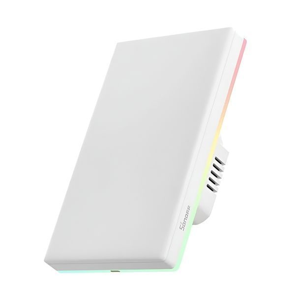 Настенный переключатель Sonoff Wi-Fi Smart Touch TX Ultimate, 1-канальный (нейтральный провод), белый 6920075740219 фото