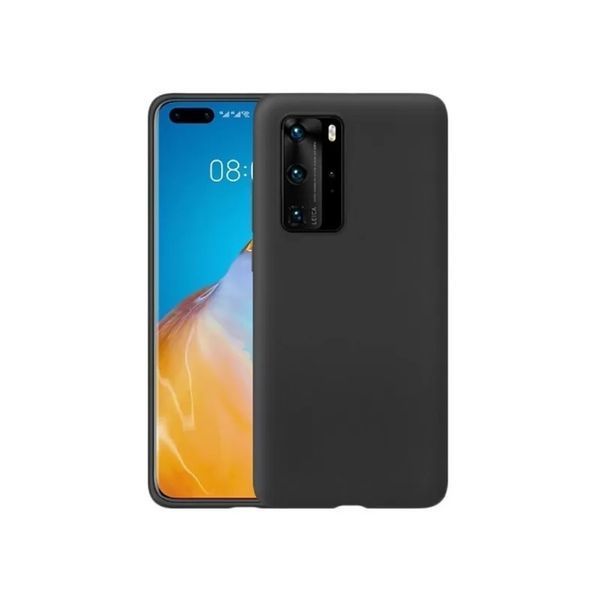 Чехол для шлема Liquid Silicone Huawei P40, Черный HMT-CLSHWP40BK фото