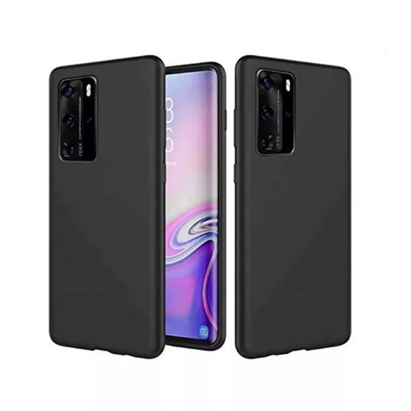Чехол для шлема Liquid Silicone Huawei P40, Черный HMT-CLSHWP40BK фото