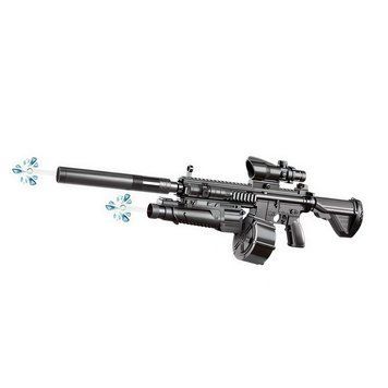Electric Gel Water Gun Toy Blaster Model M416, Black LYM002C-1 foto